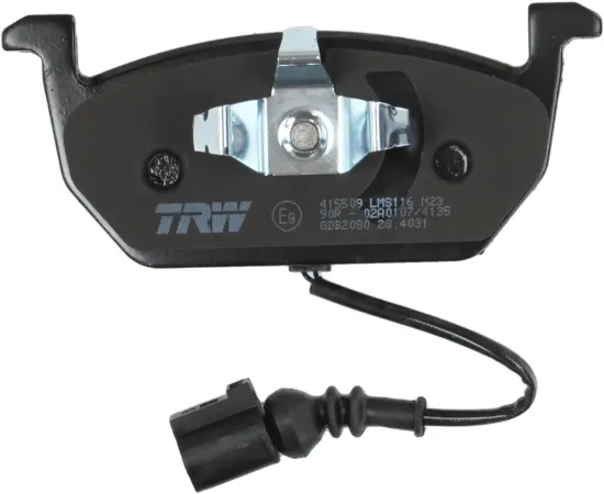 Bremsbelagsatz, Scheibenbremse Vorderachse TRW GDB2080 Bild Bremsbelagsatz, Scheibenbremse Vorderachse TRW GDB2080