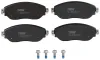 Bremsbelagsatz, Scheibenbremse Vorderachse TRW GDB2096 Bild Bremsbelagsatz, Scheibenbremse Vorderachse TRW GDB2096