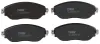 Bremsbelagsatz, Scheibenbremse Vorderachse TRW GDB2096 Bild Bremsbelagsatz, Scheibenbremse Vorderachse TRW GDB2096