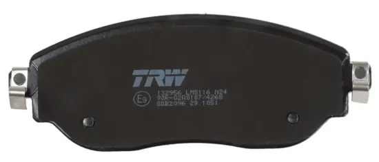 Bremsbelagsatz, Scheibenbremse Vorderachse TRW GDB2096 Bild Bremsbelagsatz, Scheibenbremse Vorderachse TRW GDB2096