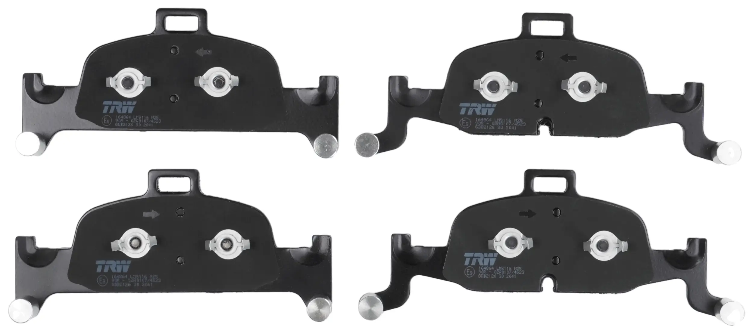 Bremsbelagsatz, Scheibenbremse Vorderachse TRW GDB2126