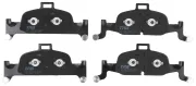 Bremsbelagsatz, Scheibenbremse Vorderachse TRW GDB2126
