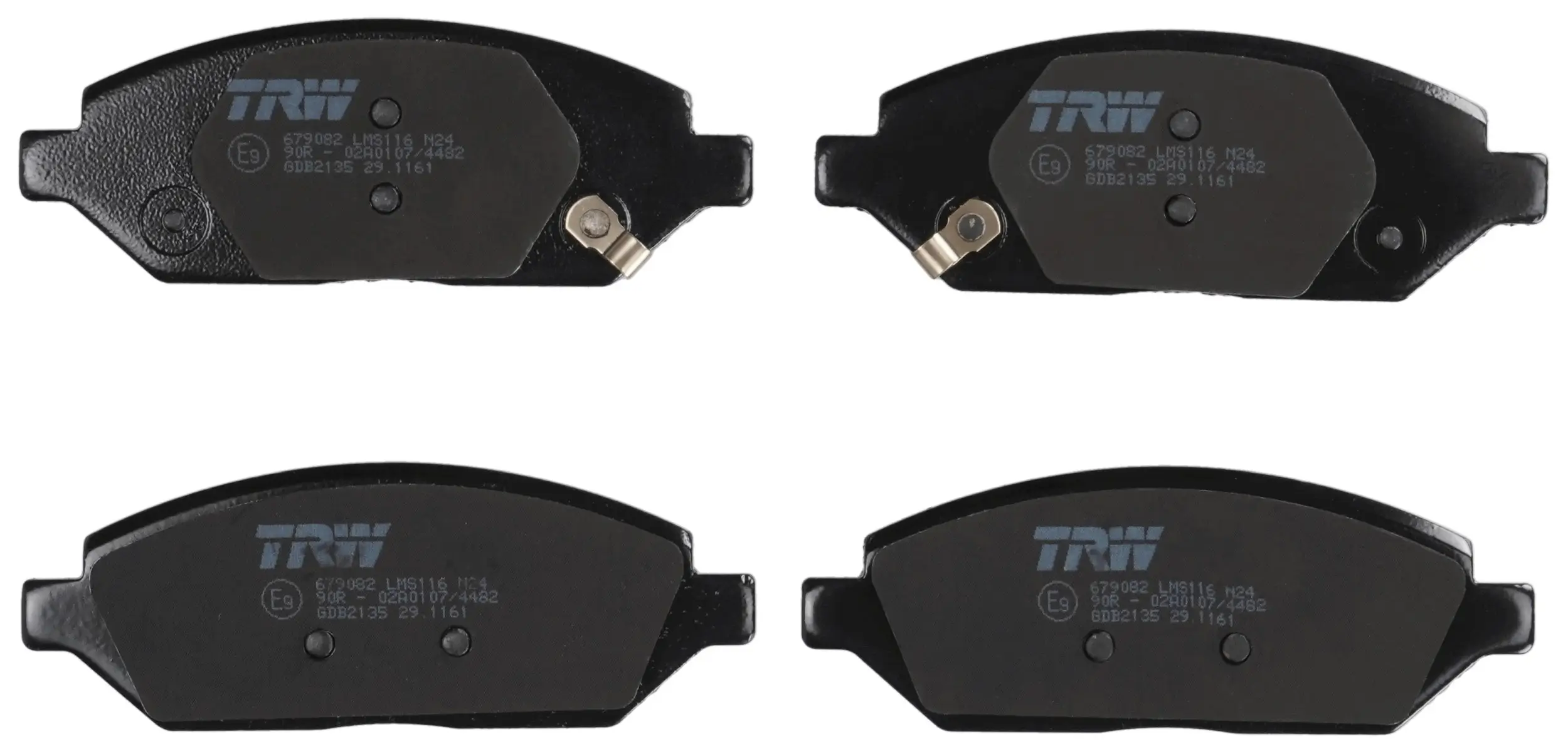 Bremsbelagsatz, Scheibenbremse Vorderachse TRW GDB2135