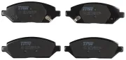 Bremsbelagsatz, Scheibenbremse Vorderachse TRW GDB2135