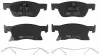 Bremsbelagsatz, Scheibenbremse Vorderachse TRW GDB2138