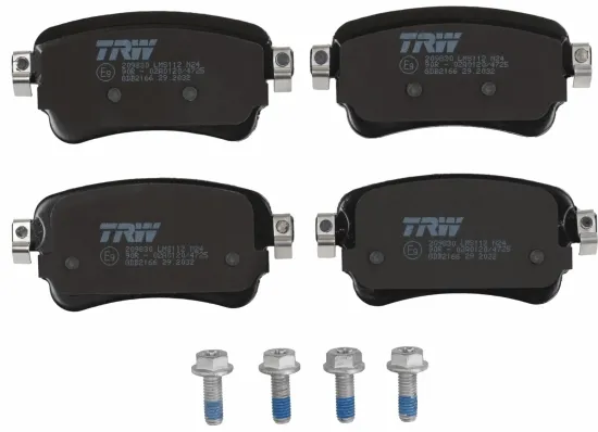 Bremsbelagsatz, Scheibenbremse Hinterachse TRW GDB2166 Bild Bremsbelagsatz, Scheibenbremse Hinterachse TRW GDB2166