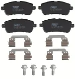 Bremsbelagsatz, Scheibenbremse Vorderachse TRW GDB2176