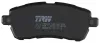 Bremsbelagsatz, Scheibenbremse Vorderachse TRW GDB2176 Bild Bremsbelagsatz, Scheibenbremse Vorderachse TRW GDB2176