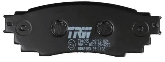 Bremsbelagsatz, Scheibenbremse TRW GDB2183 Bild Bremsbelagsatz, Scheibenbremse TRW GDB2183