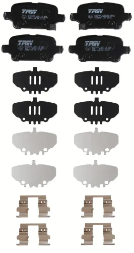 Bremsbelagsatz, Scheibenbremse Hinterachse TRW GDB2184 Bild Bremsbelagsatz, Scheibenbremse Hinterachse TRW GDB2184