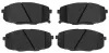 Bremsbelagsatz, Scheibenbremse Vorderachse TRW GDB2192 Bild Bremsbelagsatz, Scheibenbremse Vorderachse TRW GDB2192
