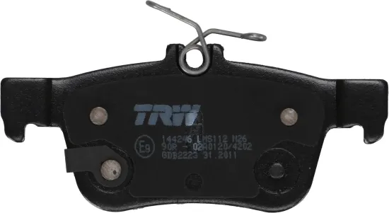 Bremsbelagsatz, Scheibenbremse TRW GDB2223 Bild Bremsbelagsatz, Scheibenbremse TRW GDB2223