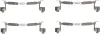 Bremsbelagsatz, Scheibenbremse Hinterachse TRW GDB2499 Bild Bremsbelagsatz, Scheibenbremse Hinterachse TRW GDB2499