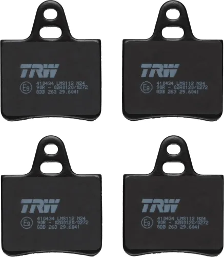 Bremsbelagsatz, Scheibenbremse Hinterachse TRW GDB263 Bild Bremsbelagsatz, Scheibenbremse Hinterachse TRW GDB263