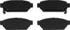 Bremsbelagsatz, Scheibenbremse Hinterachse TRW GDB3045 Bild Bremsbelagsatz, Scheibenbremse Hinterachse TRW GDB3045