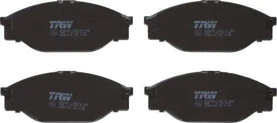 Bremsbelagsatz, Scheibenbremse Vorderachse TRW GDB3109 Bild Bremsbelagsatz, Scheibenbremse Vorderachse TRW GDB3109