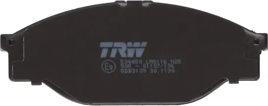 Bremsbelagsatz, Scheibenbremse Vorderachse TRW GDB3109 Bild Bremsbelagsatz, Scheibenbremse Vorderachse TRW GDB3109