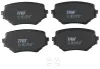 Bremsbelagsatz, Scheibenbremse Vorderachse TRW GDB3132 Bild Bremsbelagsatz, Scheibenbremse Vorderachse TRW GDB3132