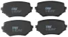 Bremsbelagsatz, Scheibenbremse Vorderachse TRW GDB3132 Bild Bremsbelagsatz, Scheibenbremse Vorderachse TRW GDB3132