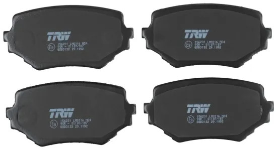 Bremsbelagsatz, Scheibenbremse Vorderachse TRW GDB3132 Bild Bremsbelagsatz, Scheibenbremse Vorderachse TRW GDB3132