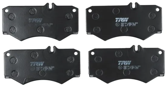 Bremsbelagsatz, Scheibenbremse Vorderachse TRW GDB317 Bild Bremsbelagsatz, Scheibenbremse Vorderachse TRW GDB317