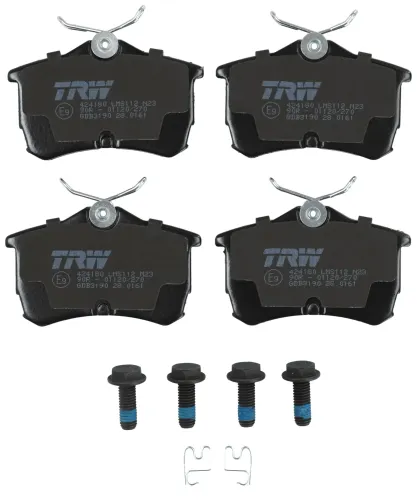 Bremsbelagsatz, Scheibenbremse Hinterachse TRW GDB3190 Bild Bremsbelagsatz, Scheibenbremse Hinterachse TRW GDB3190
