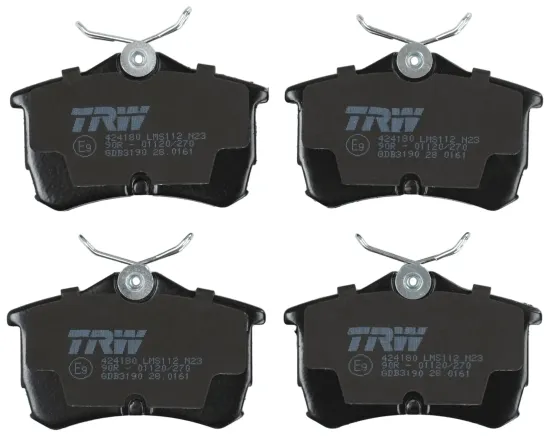 Bremsbelagsatz, Scheibenbremse Hinterachse TRW GDB3190 Bild Bremsbelagsatz, Scheibenbremse Hinterachse TRW GDB3190