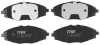 Bremsbelagsatz, Scheibenbremse Vorderachse TRW GDB3195 Bild Bremsbelagsatz, Scheibenbremse Vorderachse TRW GDB3195