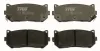 Bremsbelagsatz, Scheibenbremse Hinterachse TRW GDB3203 Bild Bremsbelagsatz, Scheibenbremse Hinterachse TRW GDB3203