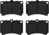 Bremsbelagsatz, Scheibenbremse Vorderachse TRW GDB3206 Bild Bremsbelagsatz, Scheibenbremse Vorderachse TRW GDB3206