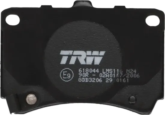 Bremsbelagsatz, Scheibenbremse Vorderachse TRW GDB3206 Bild Bremsbelagsatz, Scheibenbremse Vorderachse TRW GDB3206
