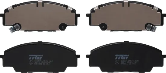 Bremsbelagsatz, Scheibenbremse Vorderachse TRW GDB3250 Bild Bremsbelagsatz, Scheibenbremse Vorderachse TRW GDB3250