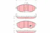 Bremsbelagsatz, Scheibenbremse Vorderachse TRW GDB3256 Bild Bremsbelagsatz, Scheibenbremse Vorderachse TRW GDB3256