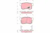 Bremsbelagsatz, Scheibenbremse Hinterachse TRW GDB3269 Bild Bremsbelagsatz, Scheibenbremse Hinterachse TRW GDB3269