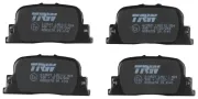 Bremsbelagsatz, Scheibenbremse Hinterachse TRW GDB3278
