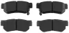 Bremsbelagsatz, Scheibenbremse Hinterachse TRW GDB3284 Bild Bremsbelagsatz, Scheibenbremse Hinterachse TRW GDB3284