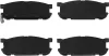 Bremsbelagsatz, Scheibenbremse Hinterachse TRW GDB3303 Bild Bremsbelagsatz, Scheibenbremse Hinterachse TRW GDB3303