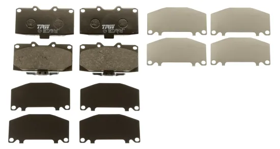 Bremsbelagsatz, Scheibenbremse Vorderachse TRW GDB3307 Bild Bremsbelagsatz, Scheibenbremse Vorderachse TRW GDB3307