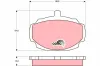 Bremsbelagsatz, Scheibenbremse Vorderachse TRW GDB331 Bild Bremsbelagsatz, Scheibenbremse Vorderachse TRW GDB331