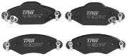Bremsbelagsatz, Scheibenbremse Vorderachse TRW GDB3324