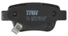 Bremsbelagsatz, Scheibenbremse Hinterachse TRW GDB3337 Bild Bremsbelagsatz, Scheibenbremse Hinterachse TRW GDB3337