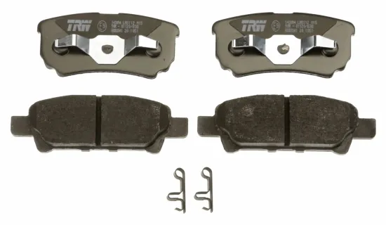 Bremsbelagsatz, Scheibenbremse Hinterachse TRW GDB3341 Bild Bremsbelagsatz, Scheibenbremse Hinterachse TRW GDB3341