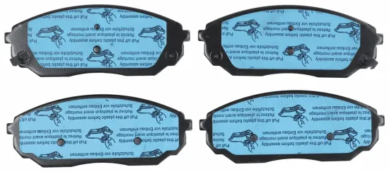 Bremsbelagsatz, Scheibenbremse Vorderachse TRW GDB3343 Bild Bremsbelagsatz, Scheibenbremse Vorderachse TRW GDB3343