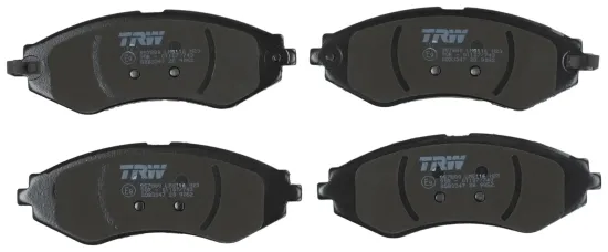 Bremsbelagsatz, Scheibenbremse Vorderachse TRW GDB3347 Bild Bremsbelagsatz, Scheibenbremse Vorderachse TRW GDB3347