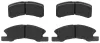 Bremsbelagsatz, Scheibenbremse Vorderachse TRW GDB3358 Bild Bremsbelagsatz, Scheibenbremse Vorderachse TRW GDB3358