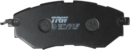Bremsbelagsatz, Scheibenbremse TRW GDB3372 Bild Bremsbelagsatz, Scheibenbremse TRW GDB3372