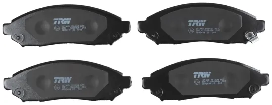 Bremsbelagsatz, Scheibenbremse Vorderachse TRW GDB3404 Bild Bremsbelagsatz, Scheibenbremse Vorderachse TRW GDB3404