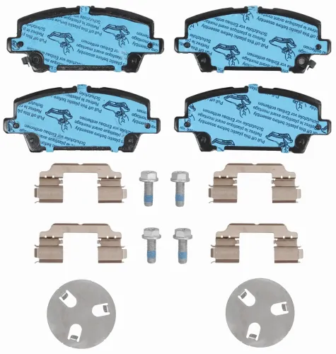 Bremsbelagsatz, Scheibenbremse Vorderachse TRW GDB3407 Bild Bremsbelagsatz, Scheibenbremse Vorderachse TRW GDB3407