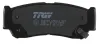 Bremsbelagsatz, Scheibenbremse Hinterachse TRW GDB3419 Bild Bremsbelagsatz, Scheibenbremse Hinterachse TRW GDB3419