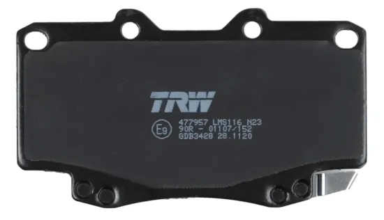 Bremsbelagsatz, Scheibenbremse TRW GDB3428 Bild Bremsbelagsatz, Scheibenbremse TRW GDB3428